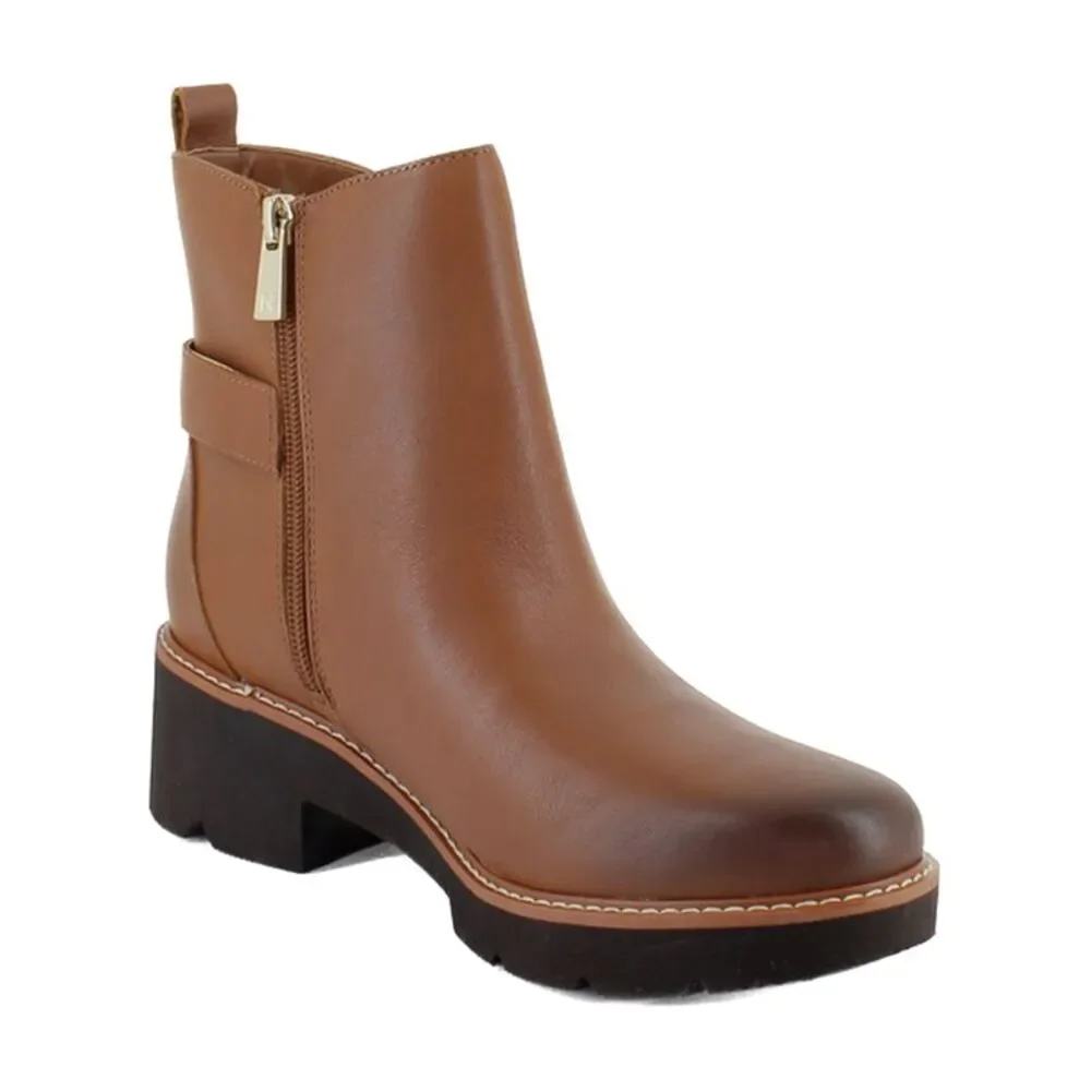 Naturalizer Delilah English Tea Brown Leather (Wide)